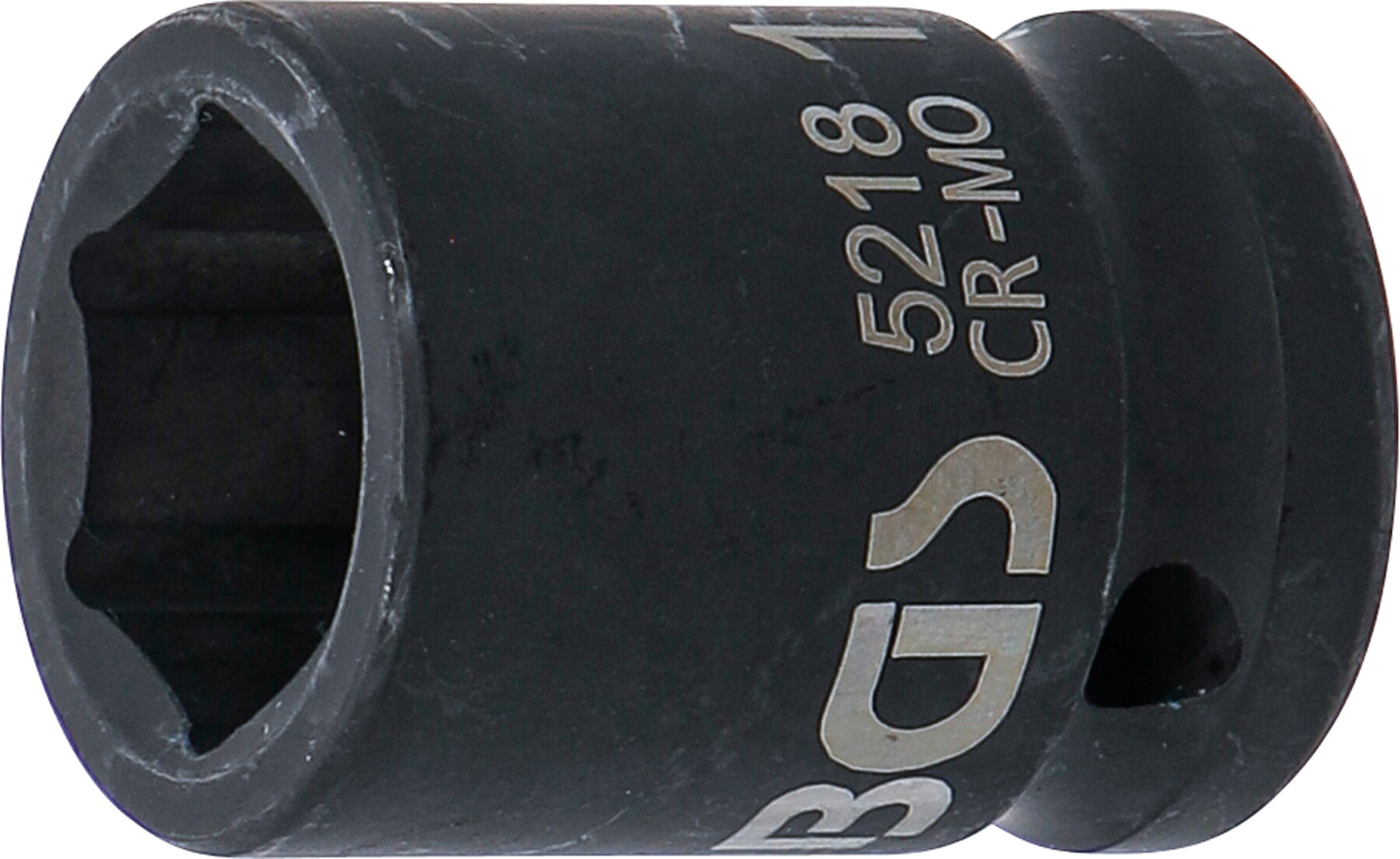 BGS Kraft-Steckschlüssel-Einsatz Sechskant | Antrieb Innenvierkant 12,5 mm (1/2") | SW 18 mm