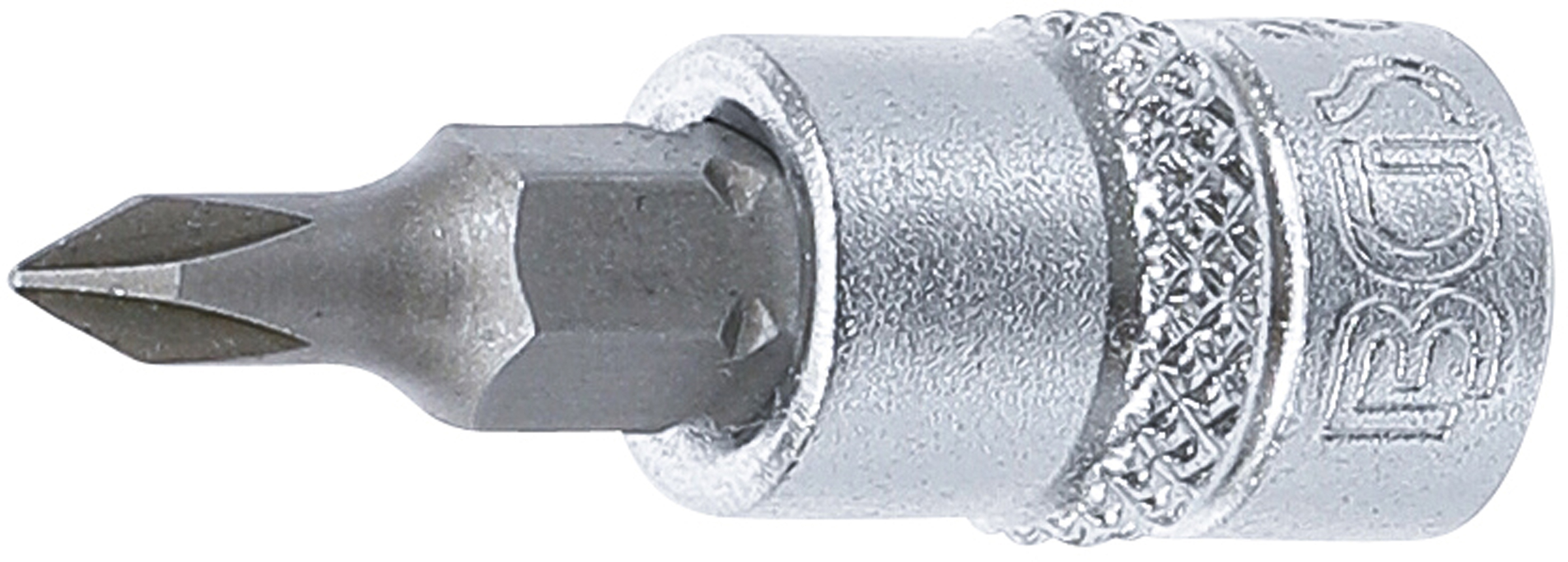 BGS Bit-Einsatz | Antrieb Innenvierkant 6,3 mm (1/4") | Kreuzschlitz PH0