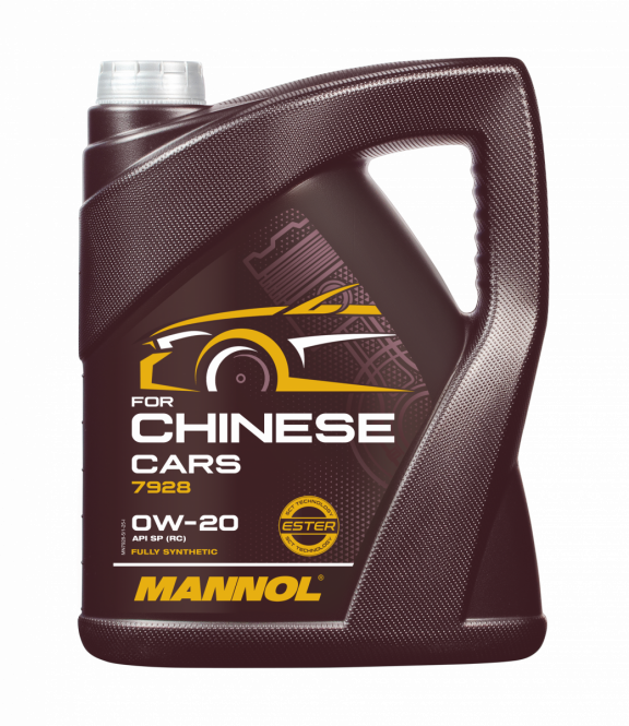 0W-20 Mannol 7928 for Chinese Cars Motoröl 5 Liter