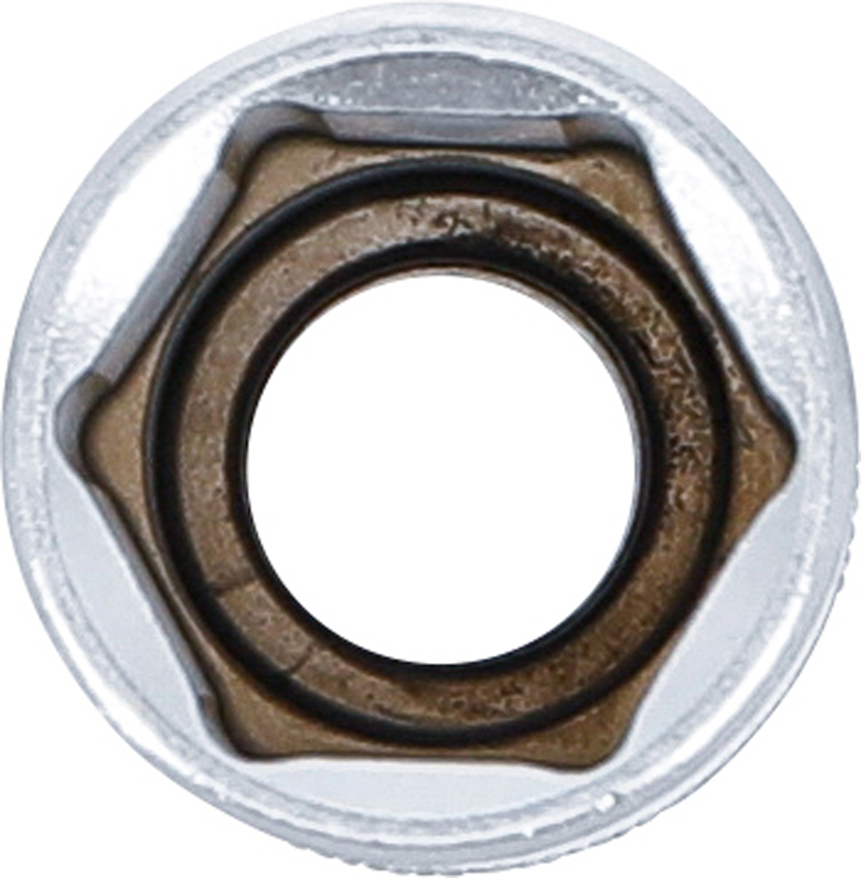 BGS Steckschlüssel-Einsatz Sechskant, tief | Antrieb Innenvierkant 12,5 mm (1/2") | SW 19 mm
