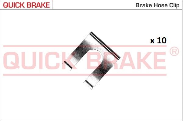 Halter, Bremsschlauch
