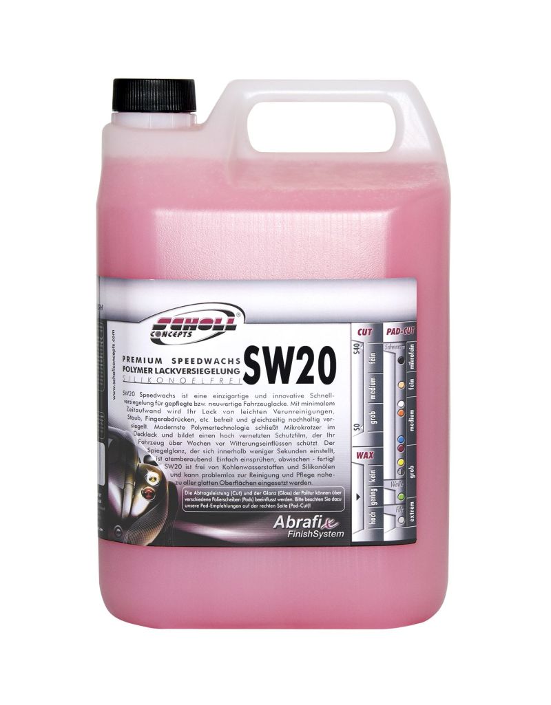 Scholl Concepts SW20 Premium Speed Wax Speedwachs 5 Liter