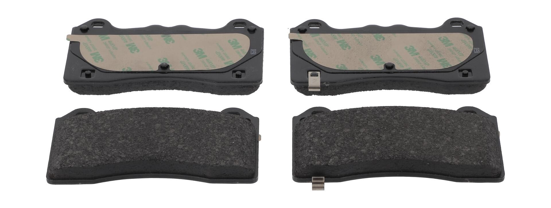 Bremsbelagsatz, Scheibenbremse