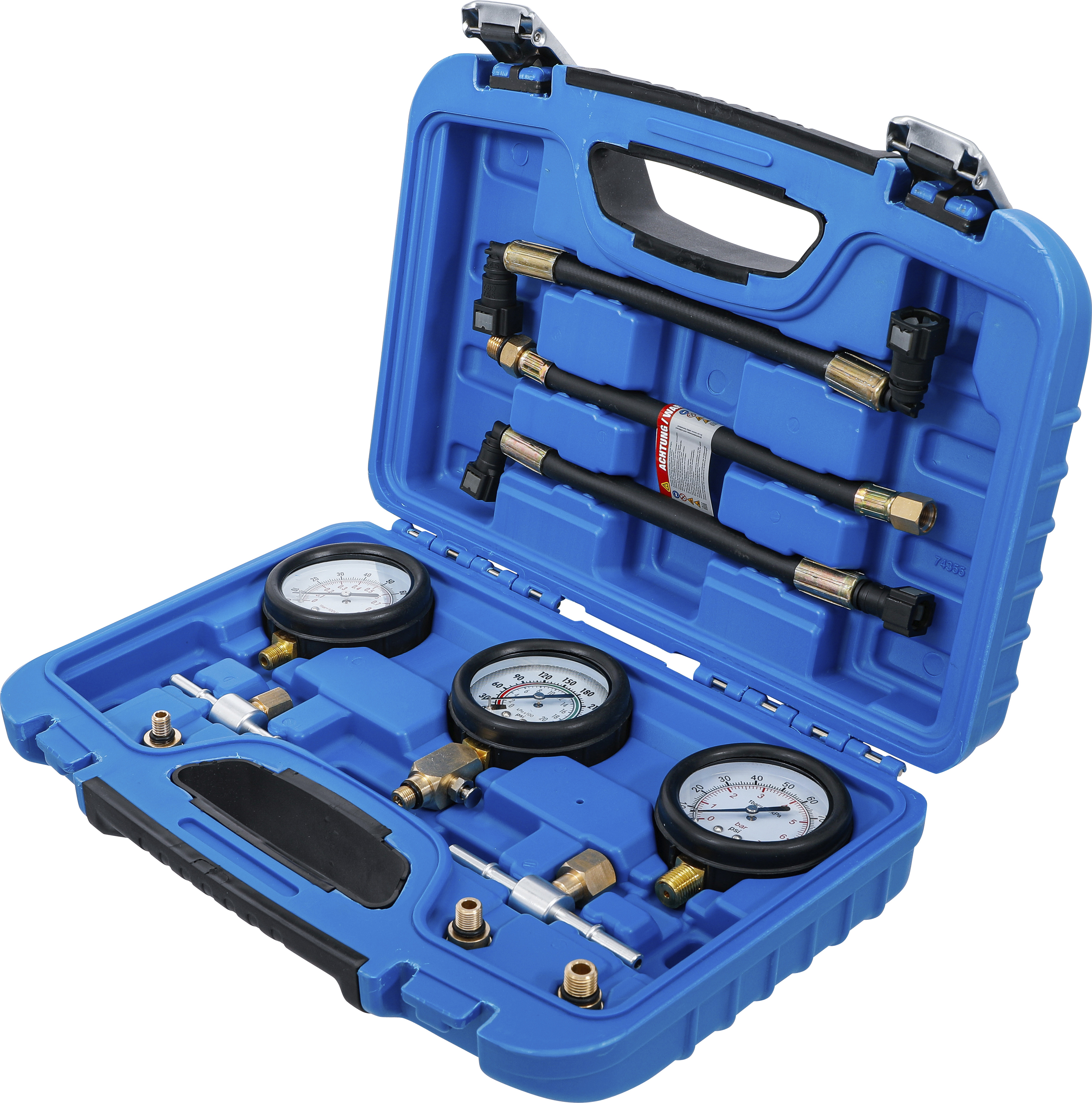 BGS Kraftstoff- und Kompressionsdruckprüfgeräte-Satz | für Motorräder | 11-tlg.