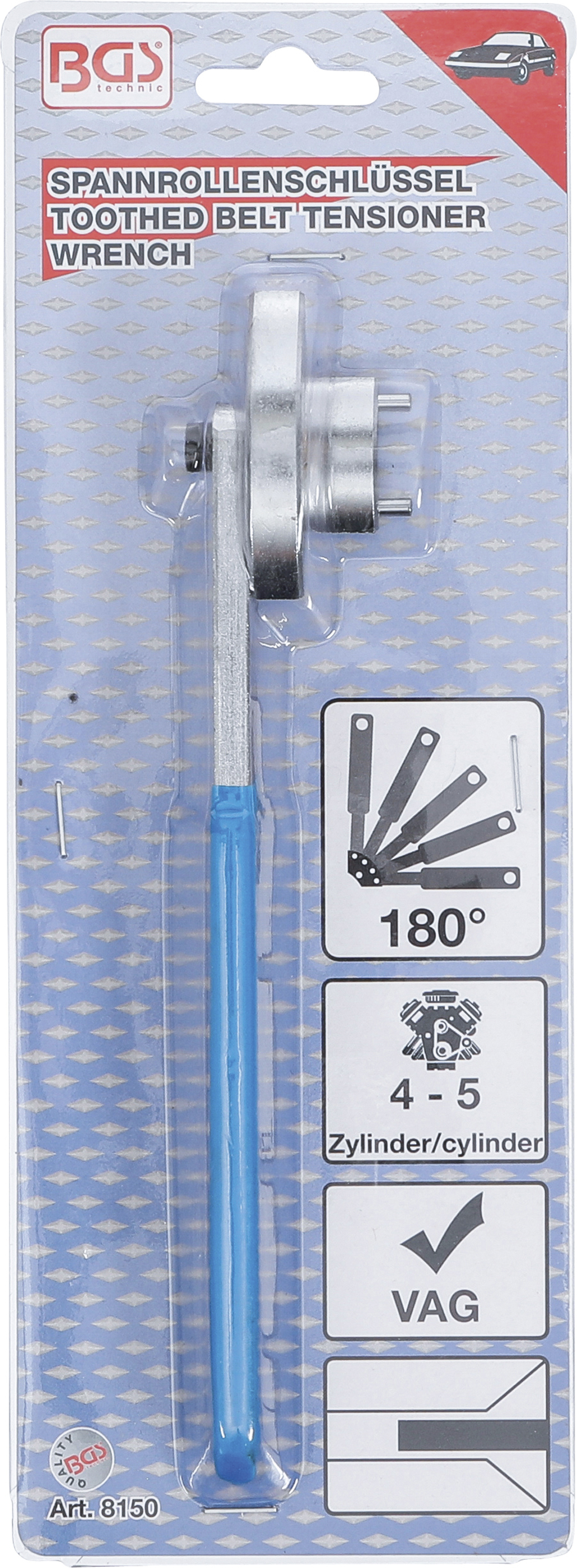 BGS Spannrollenschlüssel | für VW-/Audi-Motoren