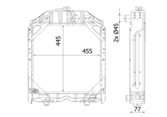 Kühler, Motorkühlung