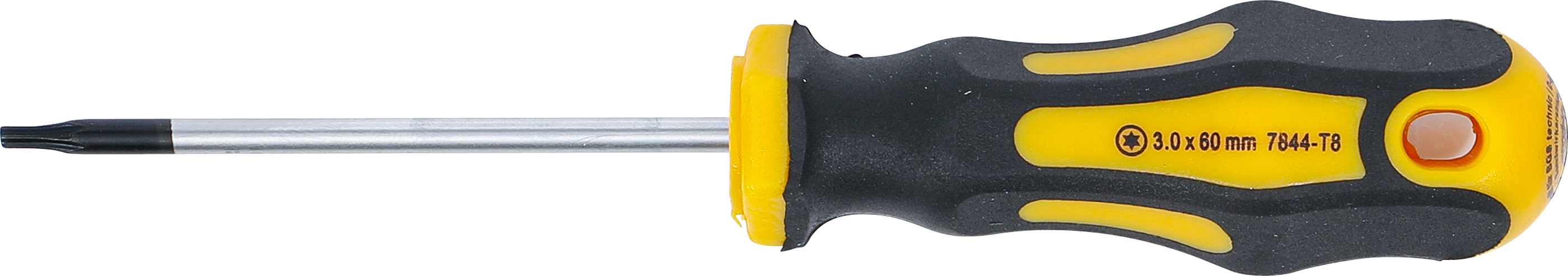 BGS Schraubendreher | T-Profil (für Torx) T8 | Klingenlänge 60 mm