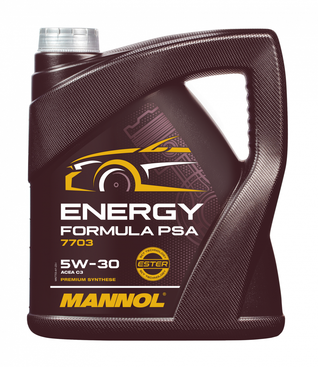 5W-30 Mannol 7703 Energy Formula PSA für Peugeot Citroen Motoröl 4 Liter