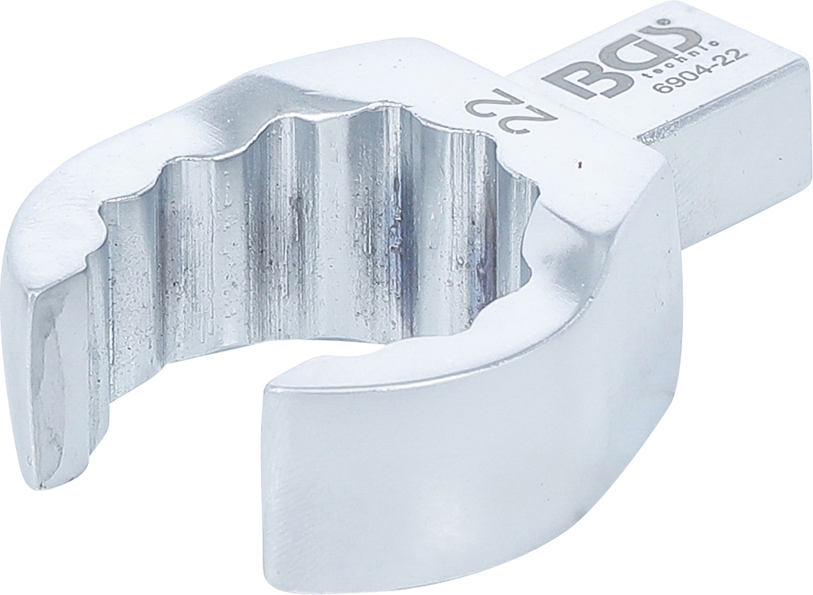 BGS Einsteck-Ringschlüssel | offen | 22 mm | Aufnahme 9 x 12 mm
