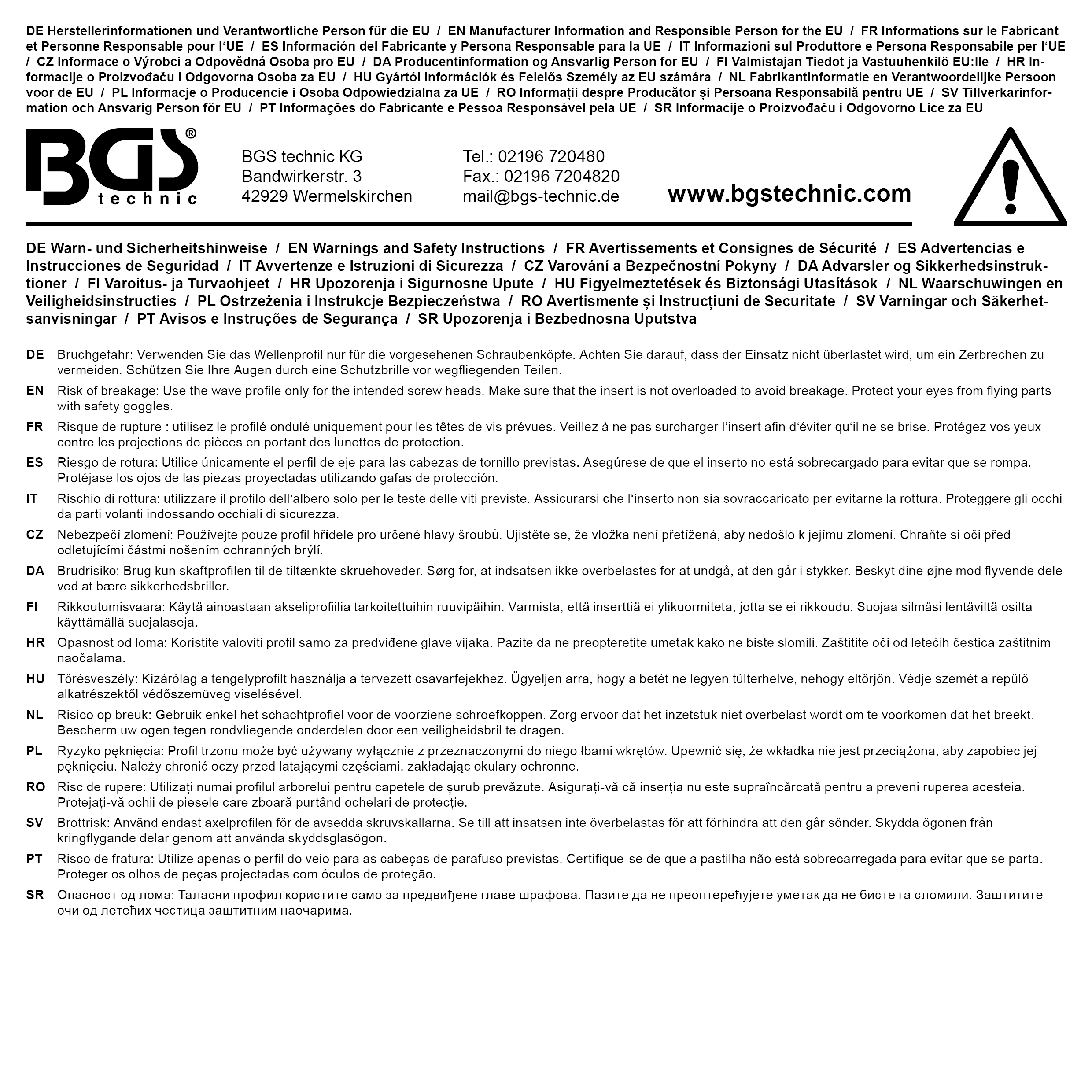 BGS Steckschlüssel-Einsatz Super Lock | Antrieb Innenvierkant 12,5 mm (1/2") | SW 22 mm