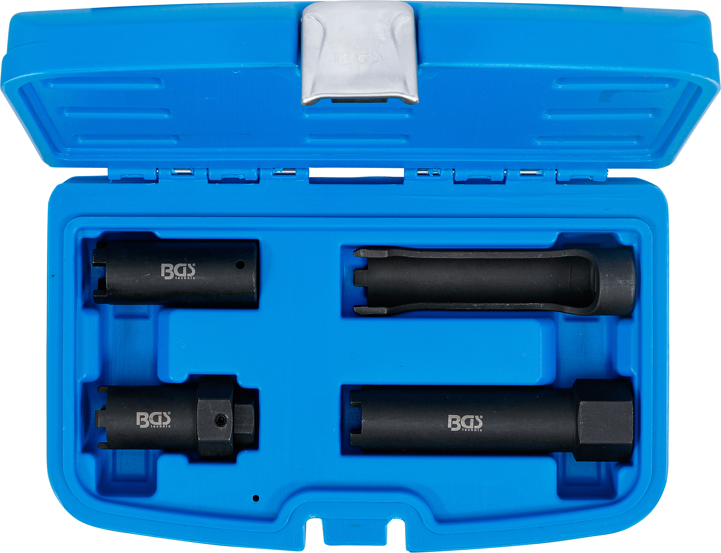 BGS Nutmutternschlüssel-Satz | Zapfen außen liegend | für Lkw | 4-tlg.