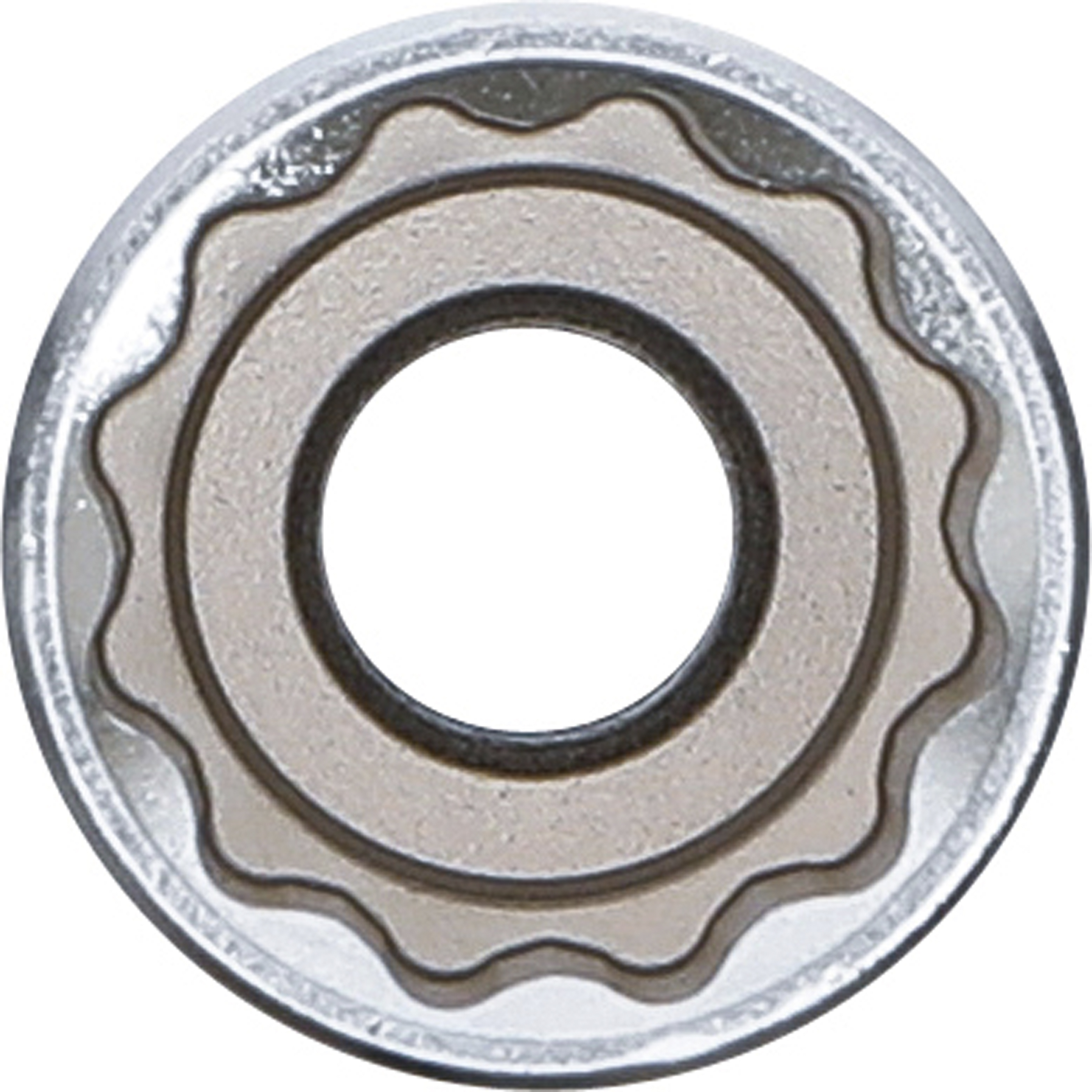 BGS Steckschlüssel-Einsatz Zwölfkant, tief | Antrieb Innenvierkant 12,5 mm (1/2") | SW 22 mm