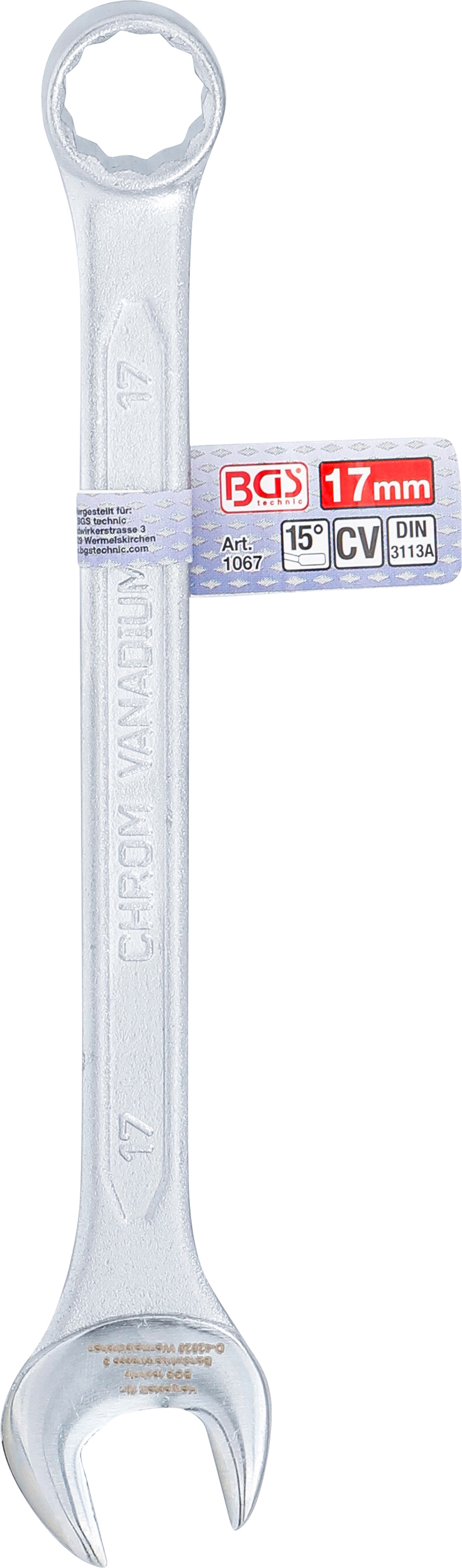 BGS Maul-Ringschlüssel | SW 17 mm