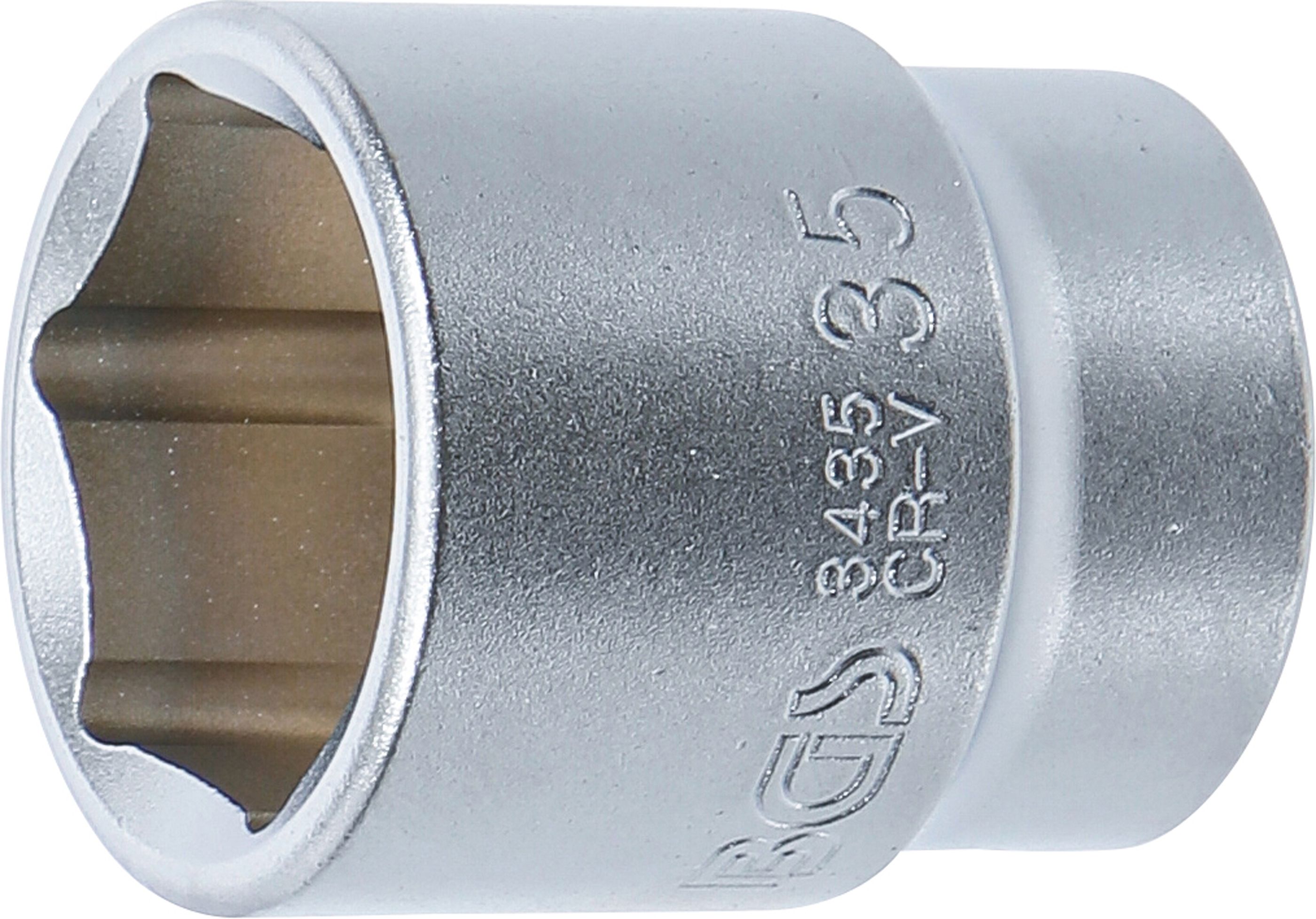 BGS Steckschlüssel-Einsatz Sechskant | Antrieb Innenvierkant 20 mm (3/4") | SW 35 mm