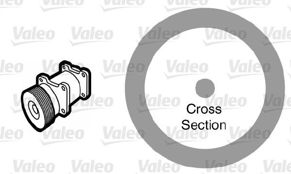 Dichtung, Kühlmittelrohrleitung