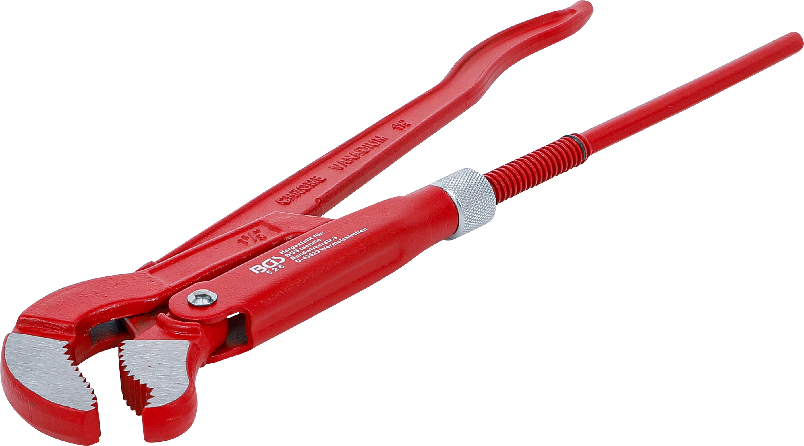 BGS Eckrohrzange | 1,5" | 3-Punkt-Haftung