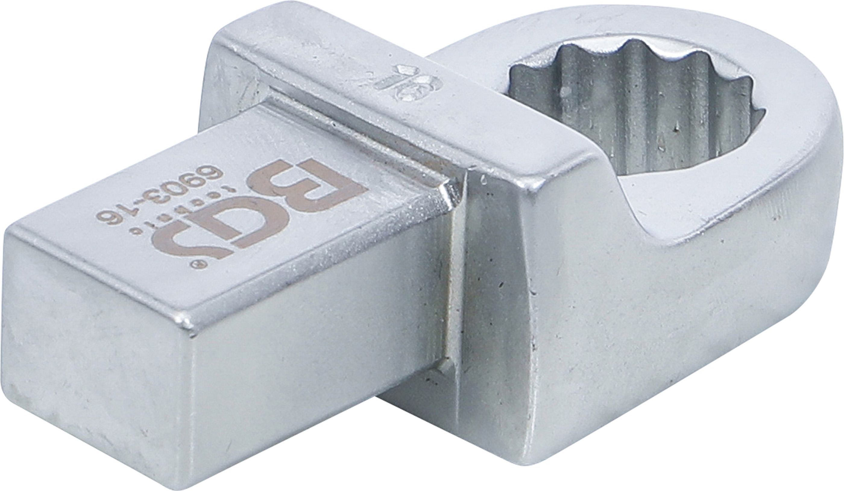 BGS Einsteck-Ringschlüssel | 16 mm | Aufnahme 14 x 18 mm