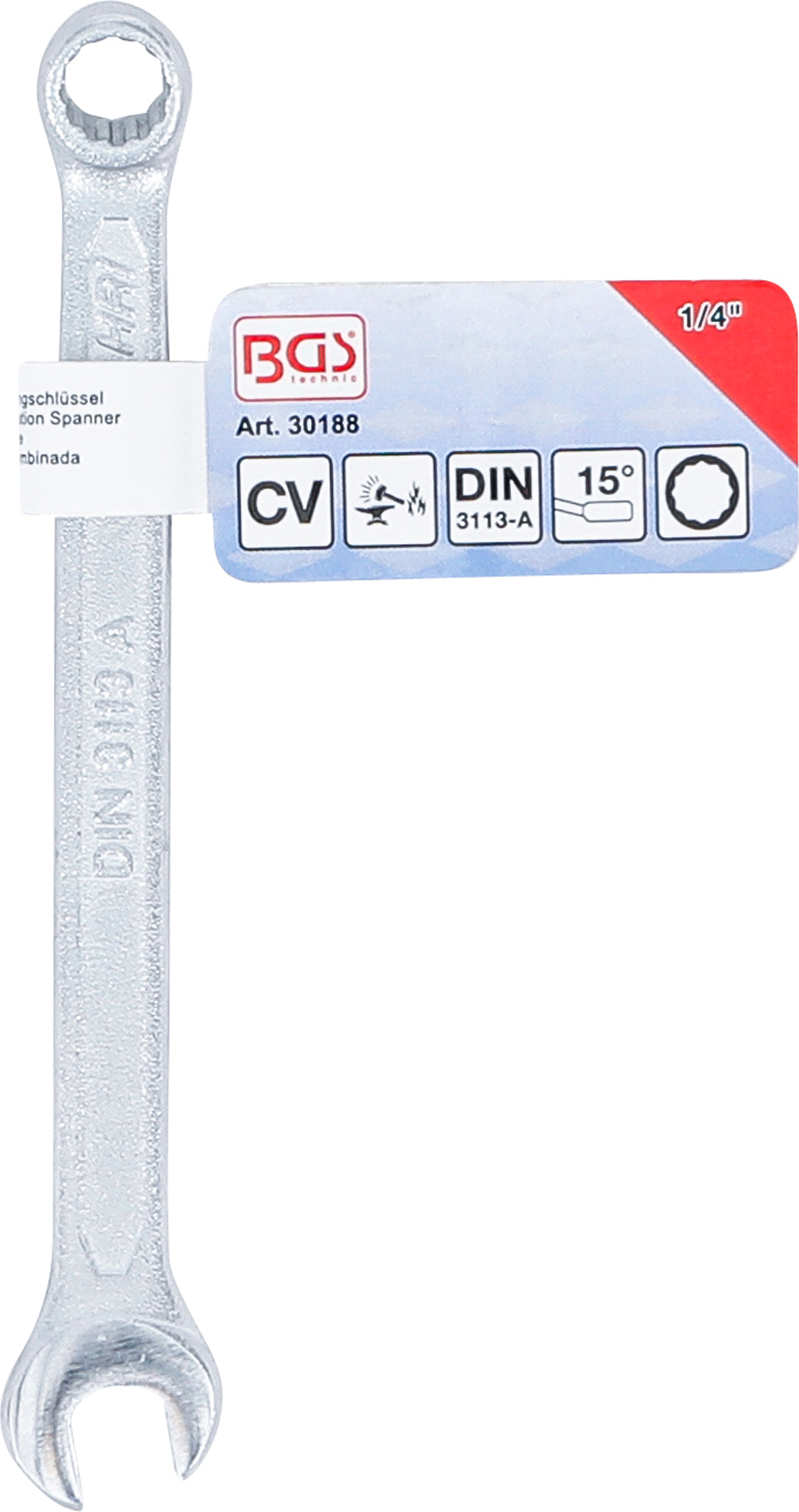 BGS Maul-Ringschlüssel | SW 1/4"
