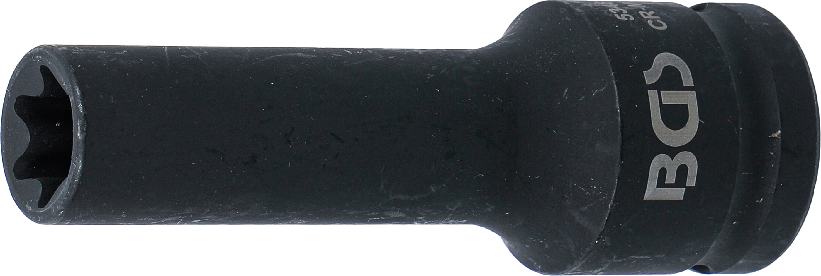 BGS Kraft-Steckschlüssel-Einsatz E-Profil, tief | Antrieb Innenvierkant 20 mm (3/4") | SW E20