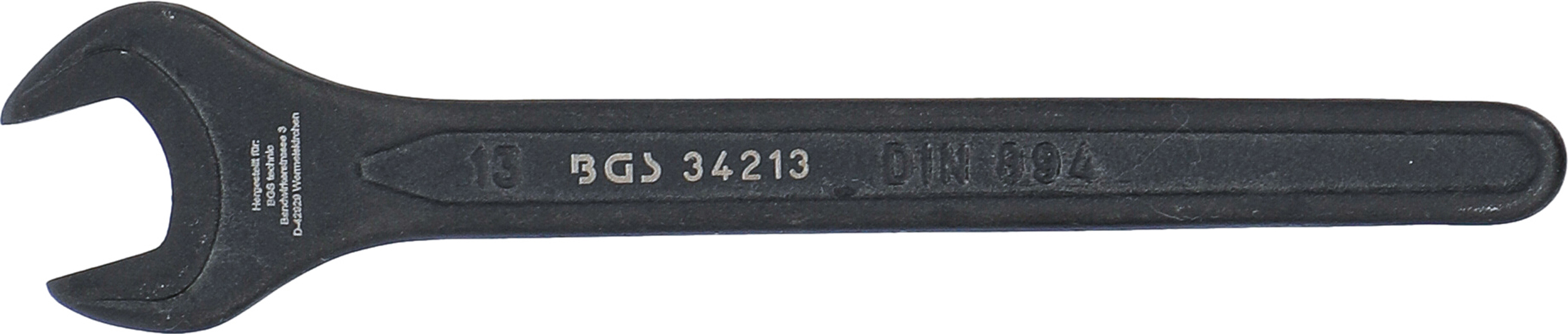 BGS Einmaulschlüssel | DIN 894 | SW 13 mm