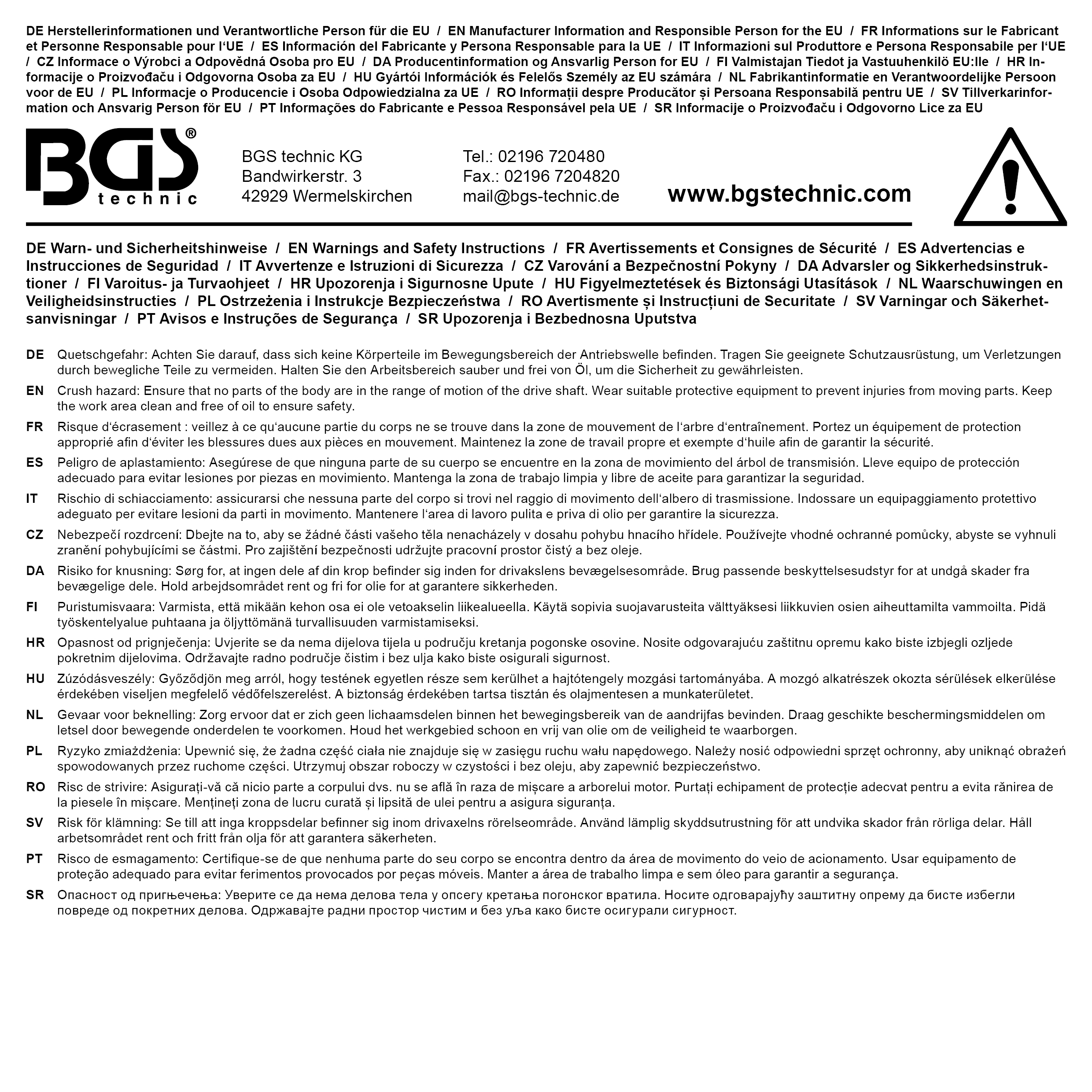 BGS Radnaben-Abzieher mit Gleithammer