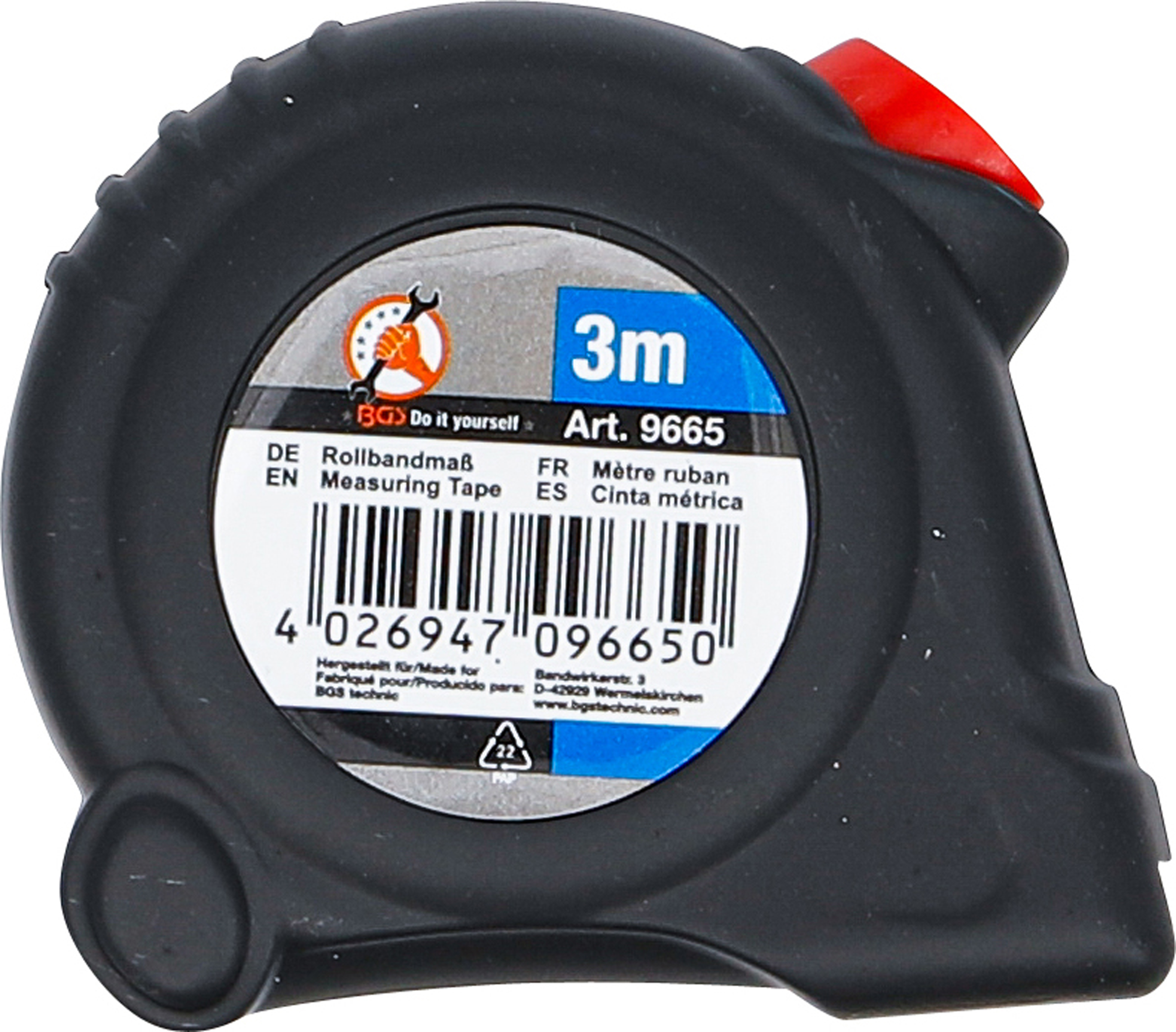 BGS Rollbandmaß | 16 mm x 3 m