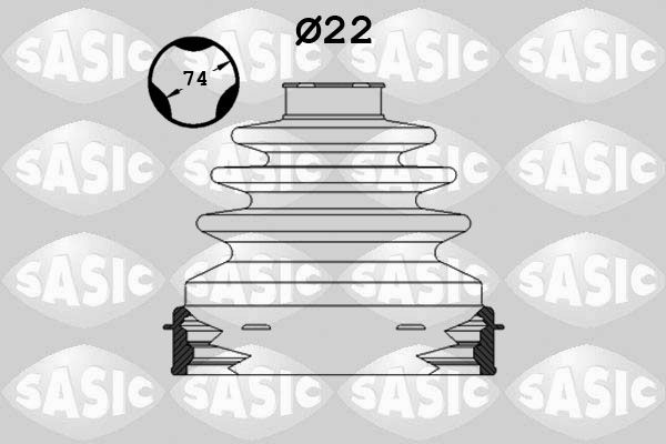 Faltenbalgsatz, Antriebswelle