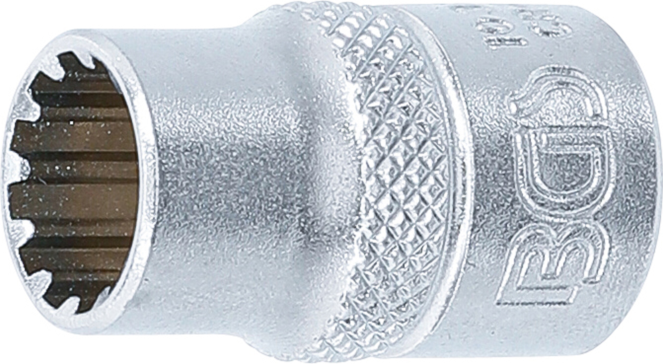 BGS Steckschlüssel-Einsatz Gear Lock | Antrieb Innenvierkant 10 mm (3/8") | SW 10 mm