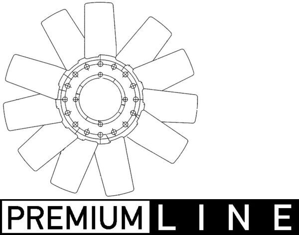 Lüfterrad, Motorkühlung