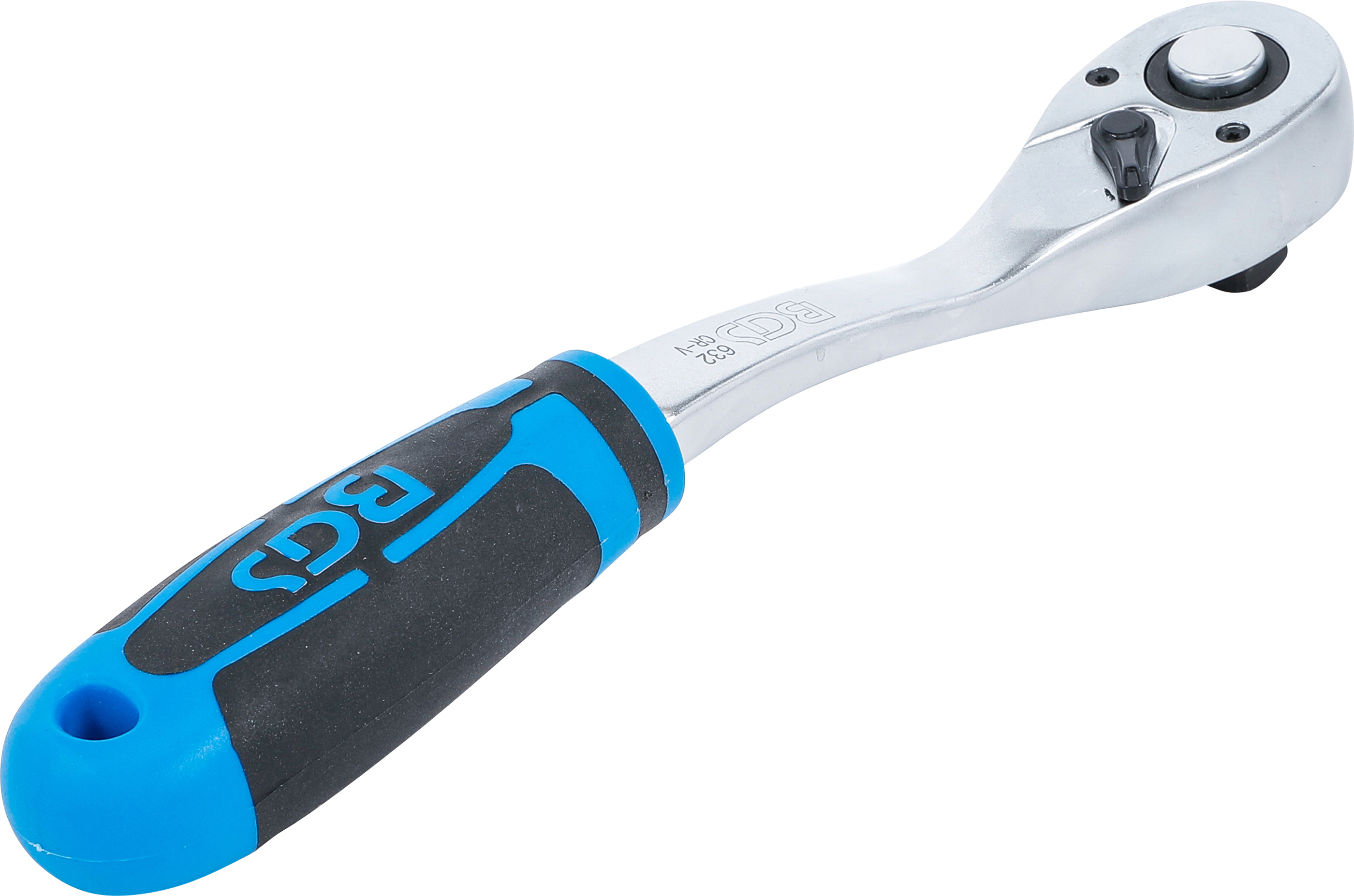 BGS Umschaltknarre | feinverzahnt | Abtrieb Außenvierkant 12,5 mm (1/2")