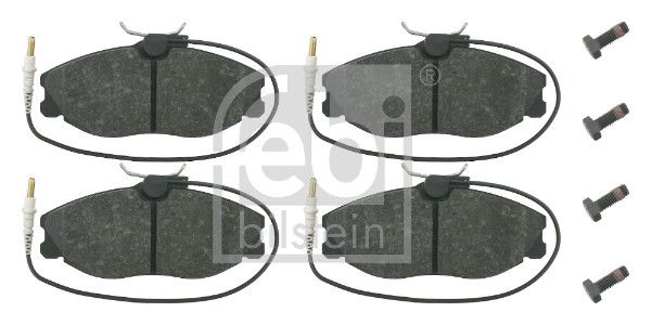 Bremsbelagsatz, Scheibenbremse