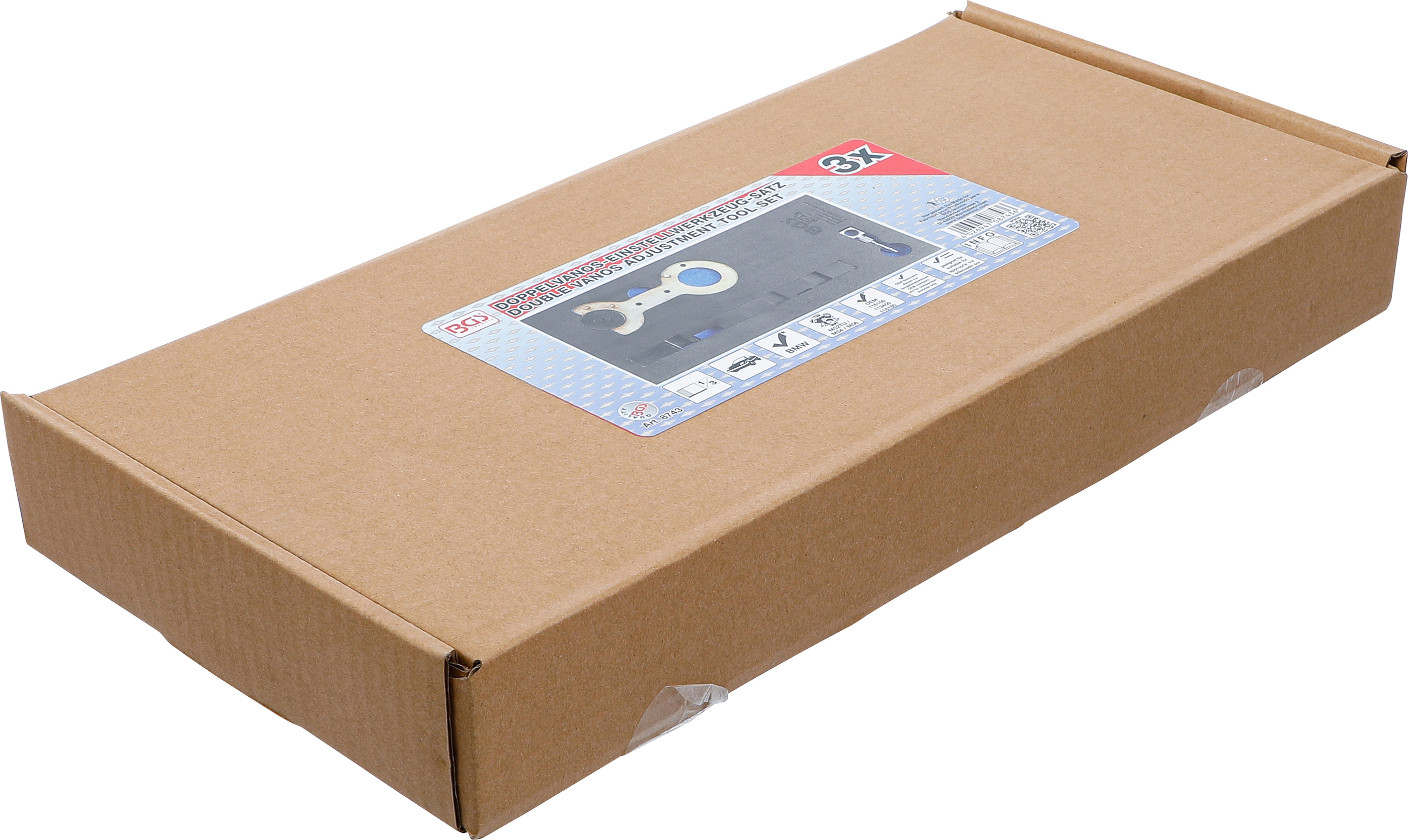 BGS Werkstattwageneinlage 1/3: Doppelvanos-Einstellwerkzeug-Satz für BMW M52TU / M54 / M56