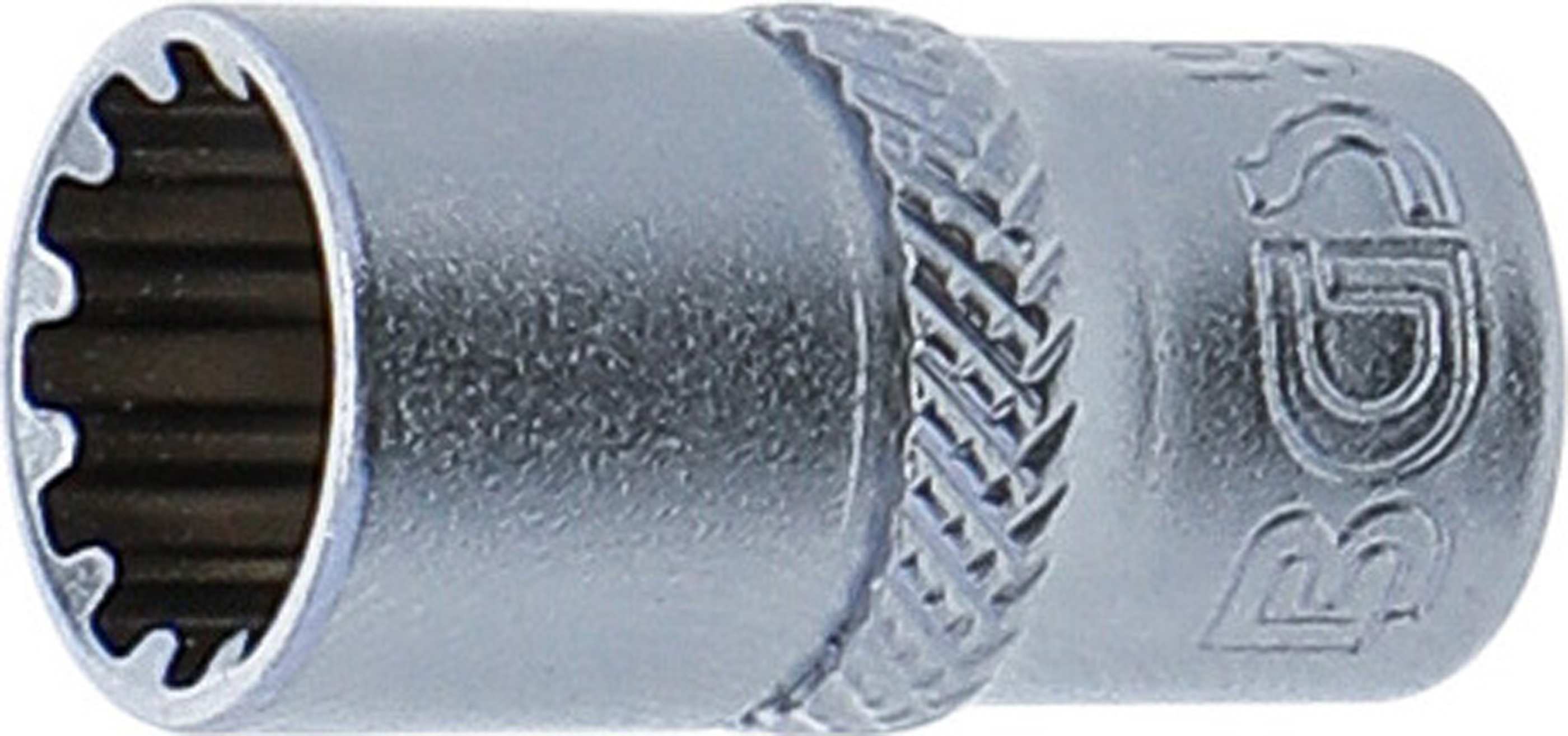BGS Steckschlüssel-Einsatz Gear Lock | Antrieb Innenvierkant 6,3 mm (1/4") | SW 9 mm