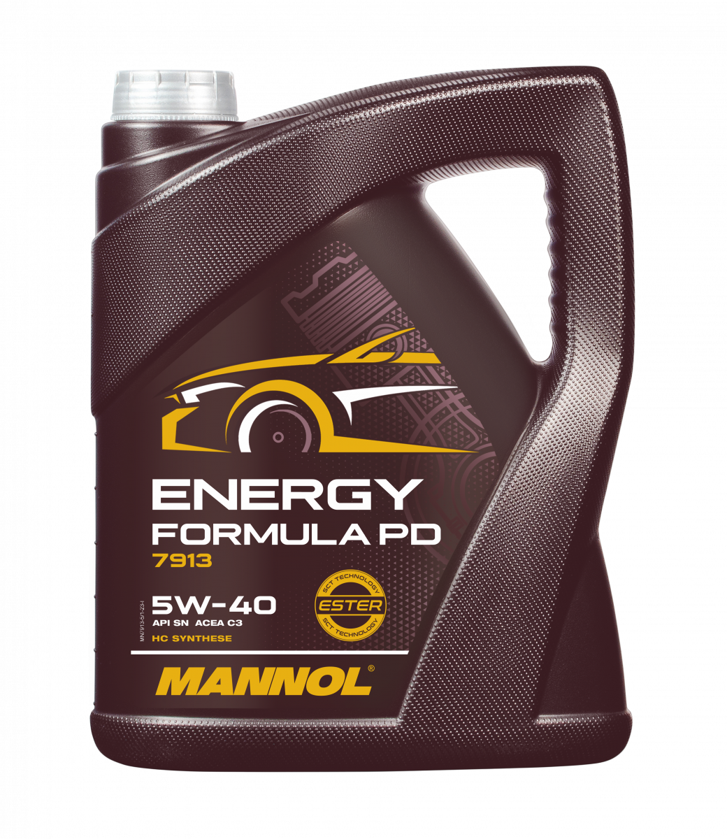 5W-40 Mannol 7913 Energy Formula PD Motoröl 5 Liter