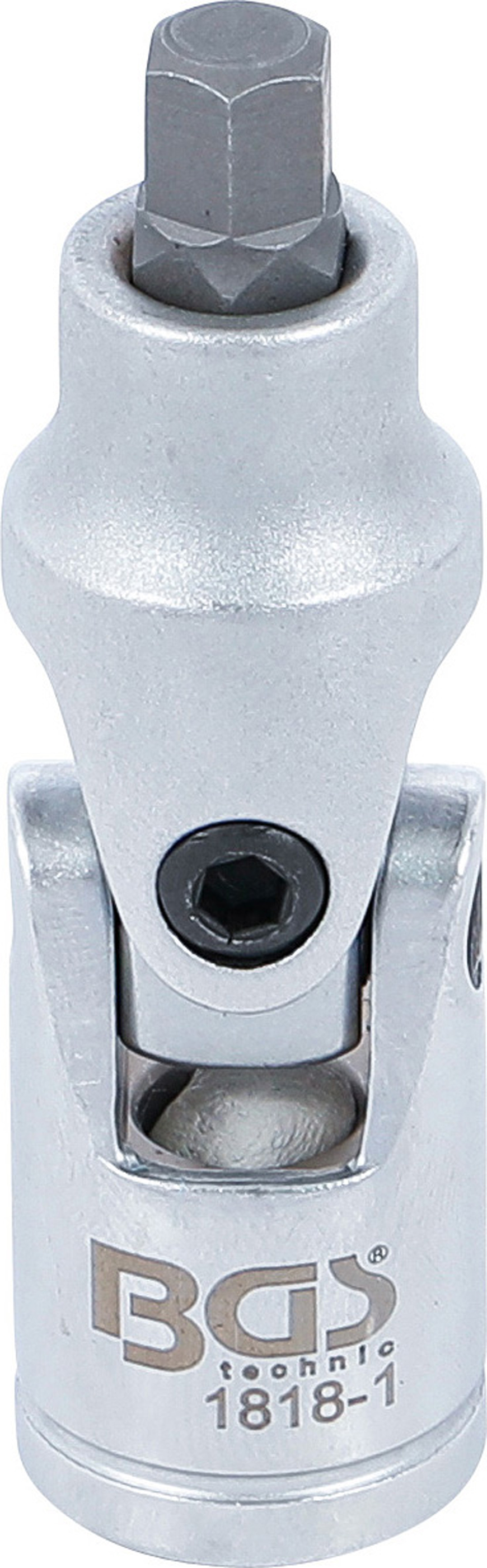 BGS Gelenk-Einsatz | Antrieb 10 mm (3/8") | Innensechskant 7 mm