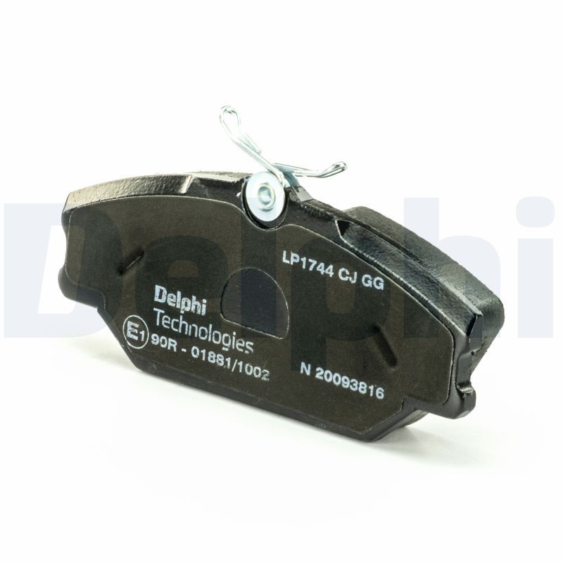 Bremsbelagsatz vorne , passt zu: RENAULT CLIO II, LAGUNA I, MEGANE I, MEGANE I CLASSIC, MEGANE I COACH, MEGANE II, MEGANE SCÉNIC, SAFRANE II, SCENIC I 1.4-3.0 06.95-06.09
