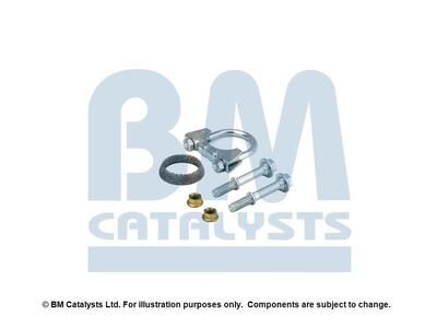 Montagesatz, Abgasrohr