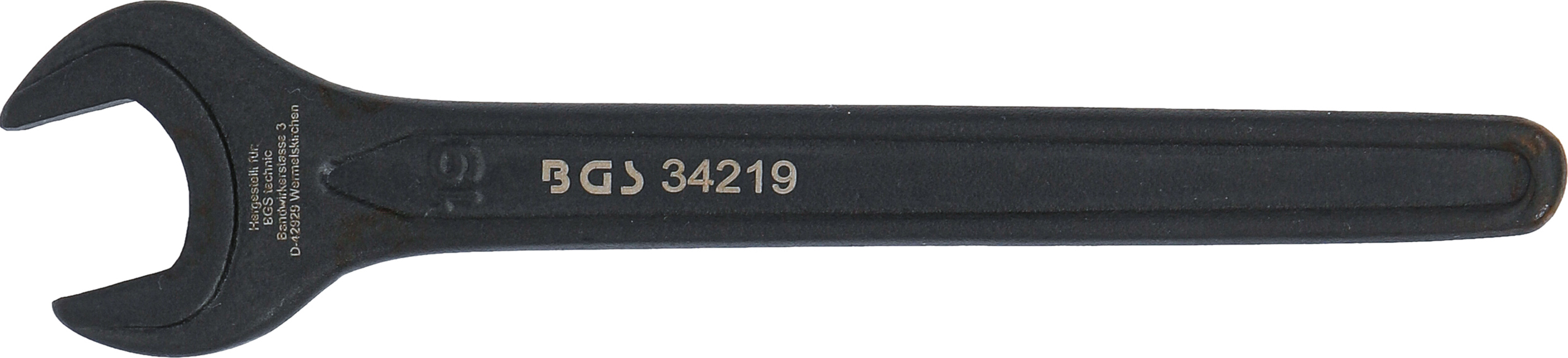 BGS Einmaulschlüssel | DIN 894 | SW 19 mm