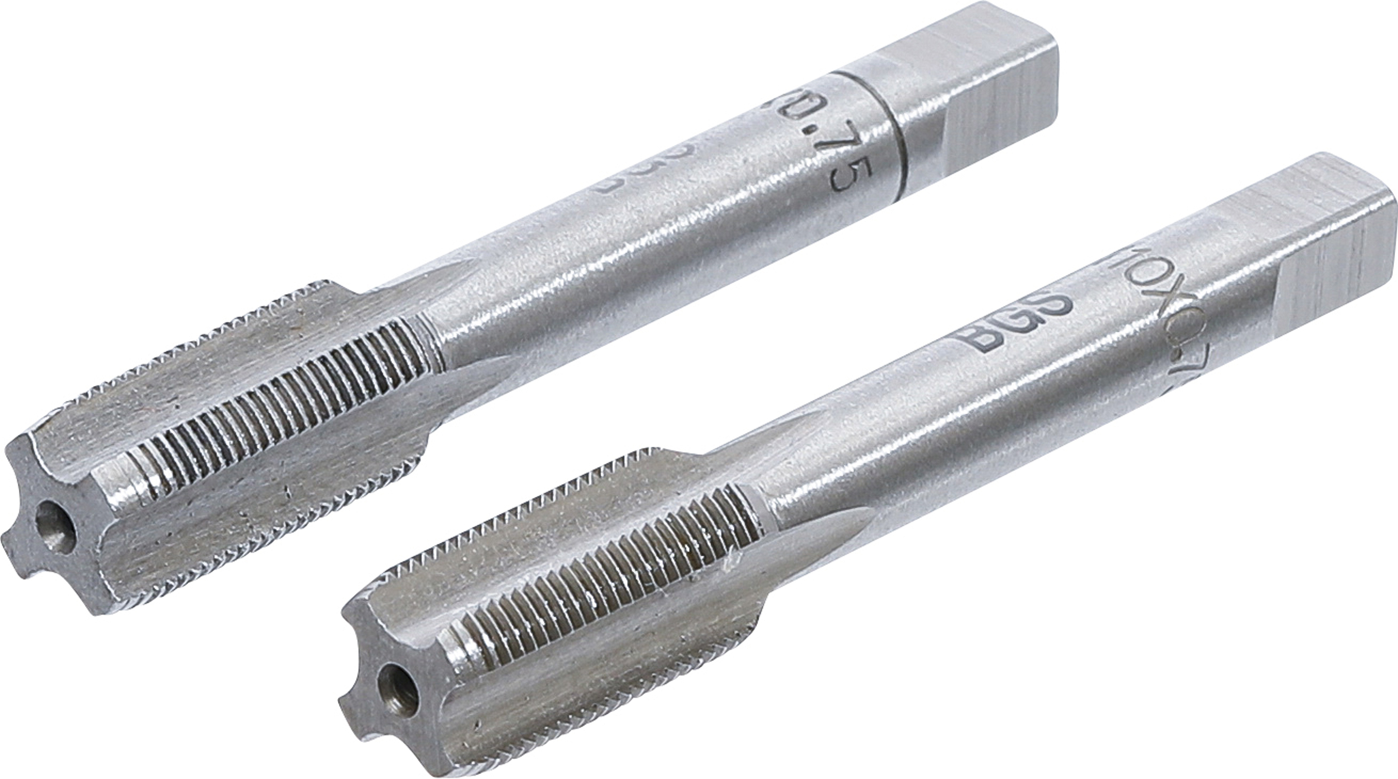 BGS Gewindebohrer | Vor- und Fertigschneider | M10 x 0,75 | 2-tlg.