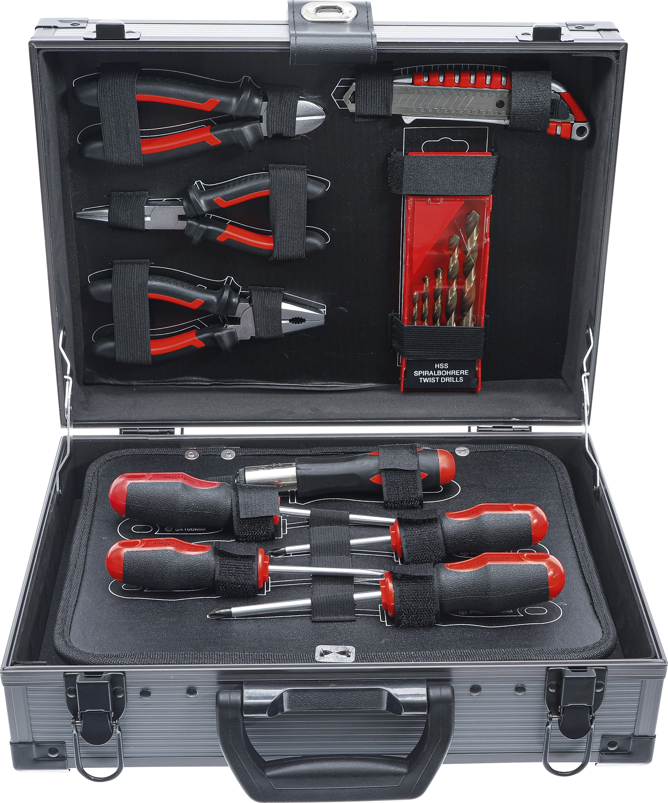 BGS Werkzeug-Satz im Alukoffer | mit 66 Werkzeugen