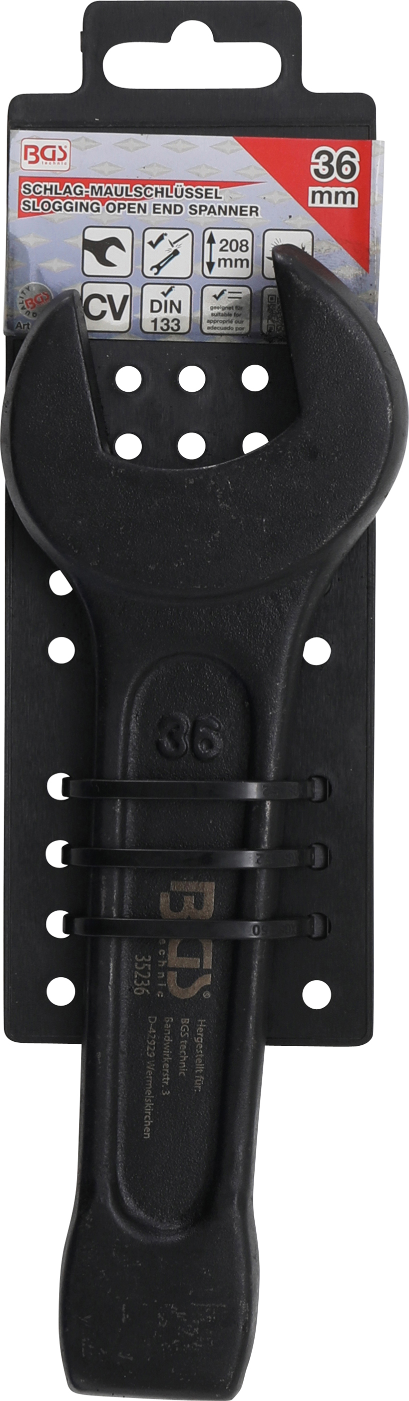 BGS Schlag-Maulschlüssel | SW 36 mm BGS Schlag-Maulschlüssel | SW 36 mm