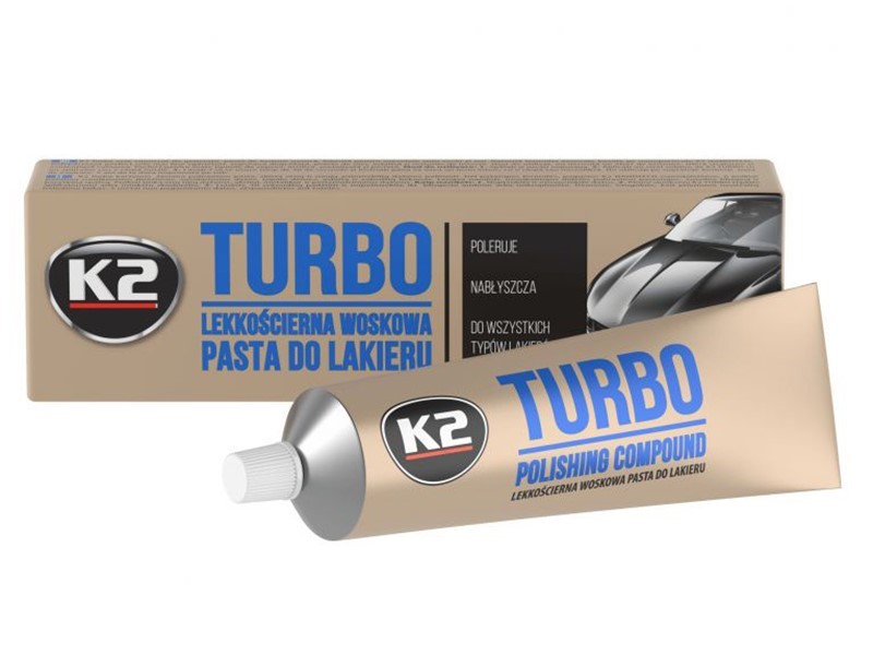 K2 Turbo Polishing Compound Abrasive Wax Paste 120g