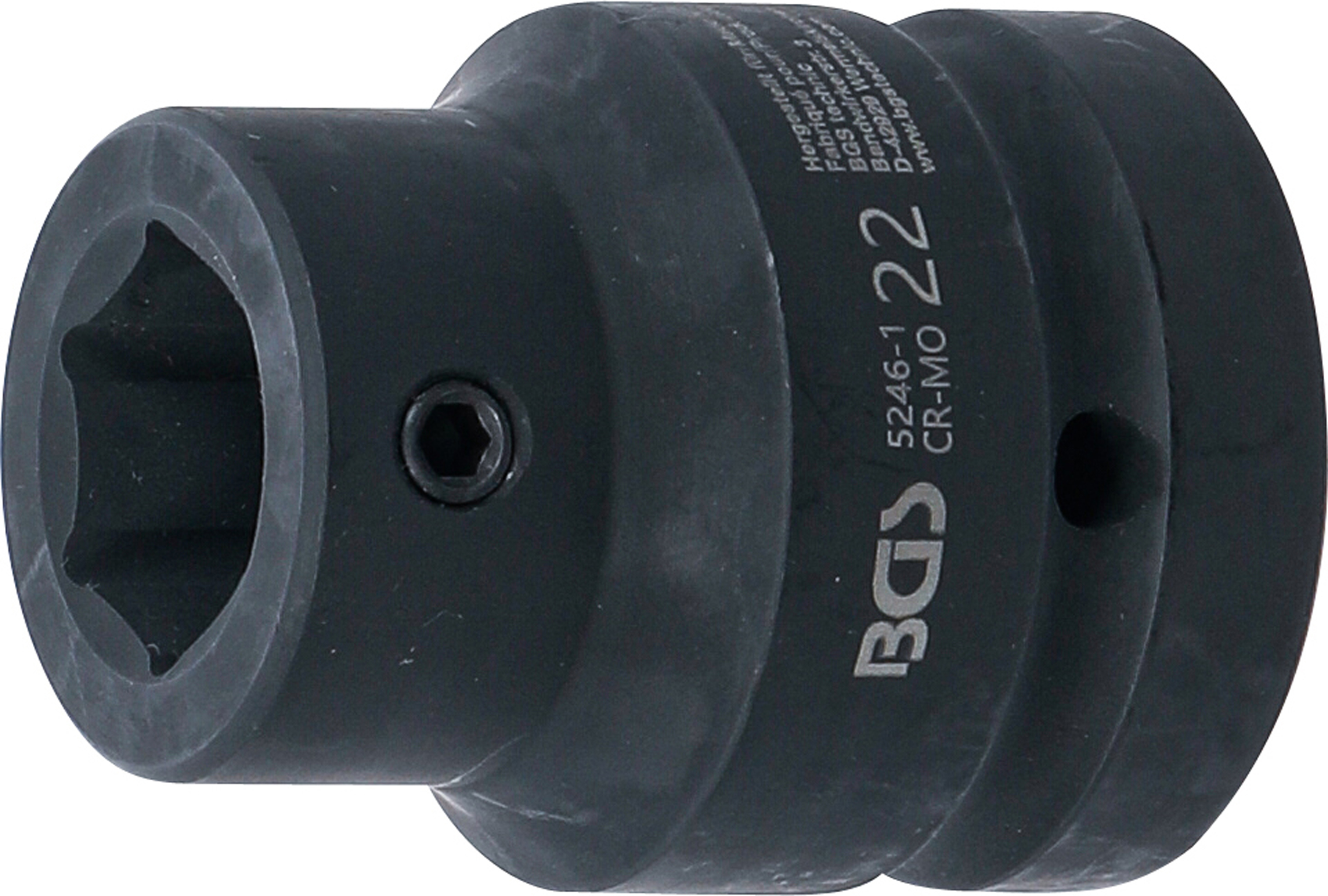 BGS Bit-Adapter | für Art. 5246 | Innenvierkant 25 mm (1") - Innensechskant 22 mm