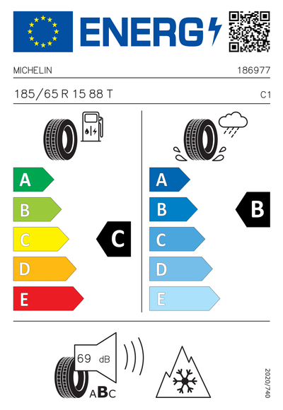 185/65R15 88T Michelin Alpin 7 Winterreifen 185/65R15 88T Michelin Alpin 7 Winterreifen