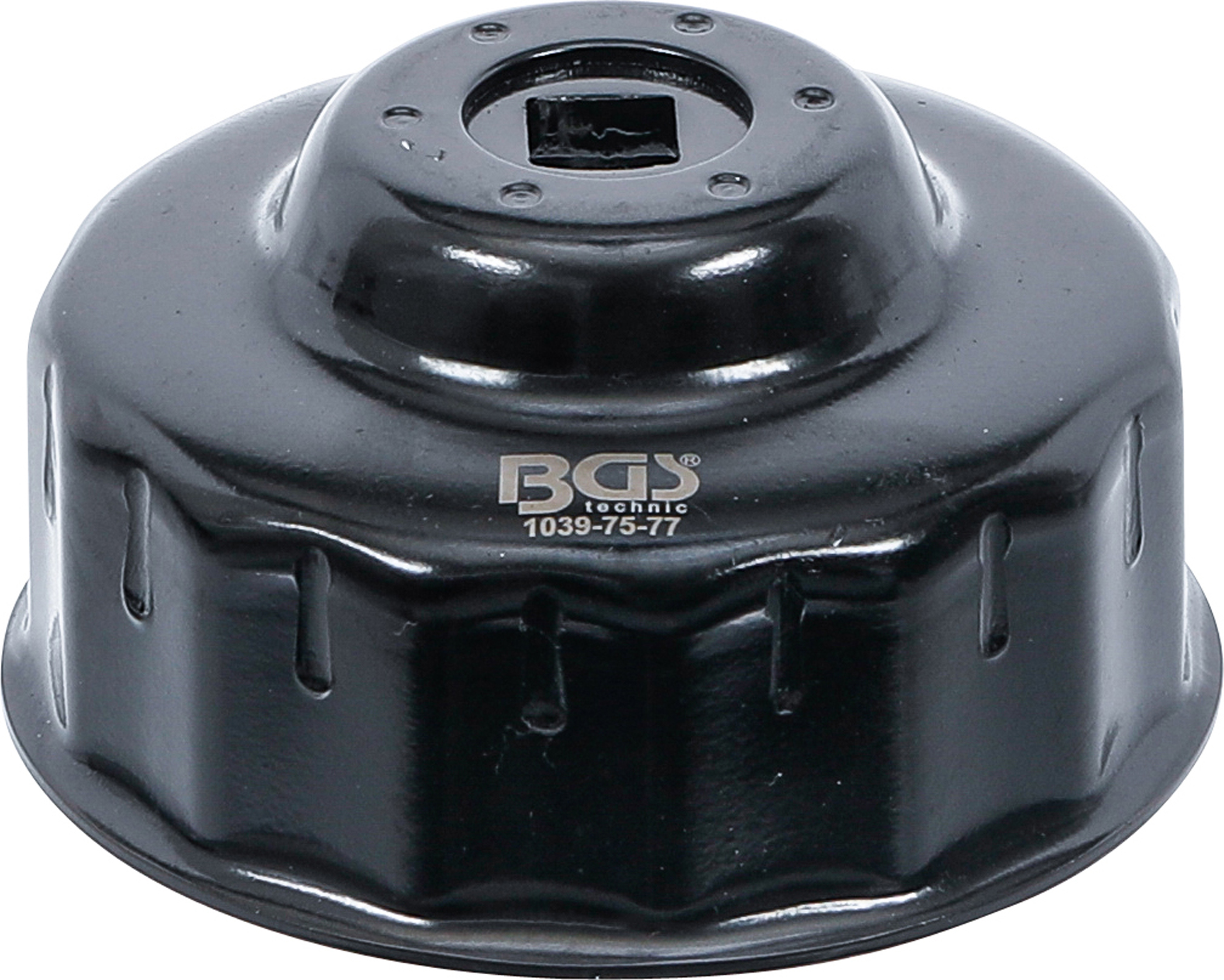 BGS Ölfilterschlüssel | 15-kant | Ø 75 - 77 mm | für Audi, Ford, Isuzu, Mercedes-Benz, Opel, VW BGS Ölfilterschlüssel | 15-kant | Ø 75 - 77 mm | für Audi, Ford, Isuzu, Mercedes-Benz, Opel, VW