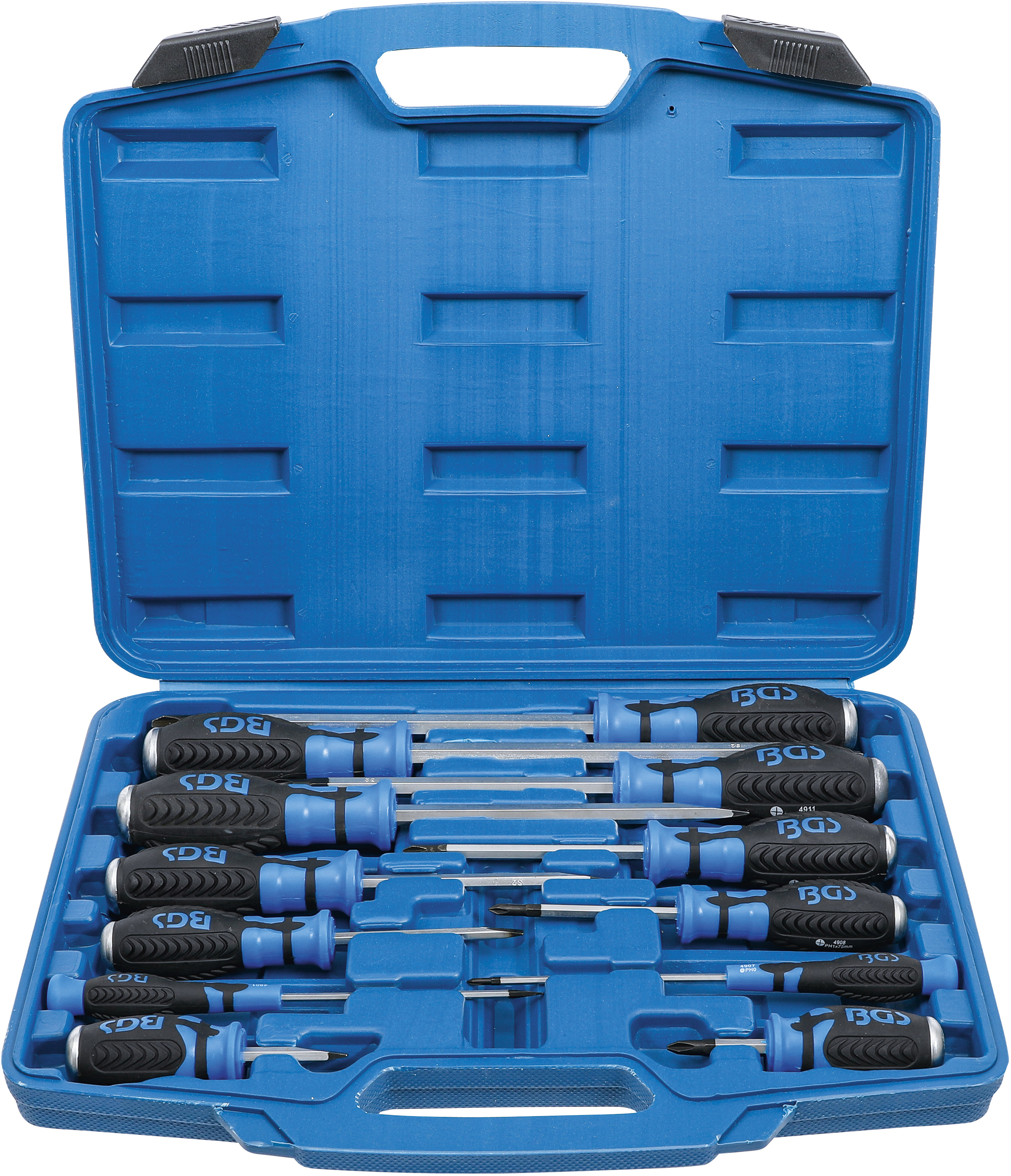 BGS Schraubendreher-Satz | mit 6,3 mm (1/4") Innenvierkant | 12-tlg.