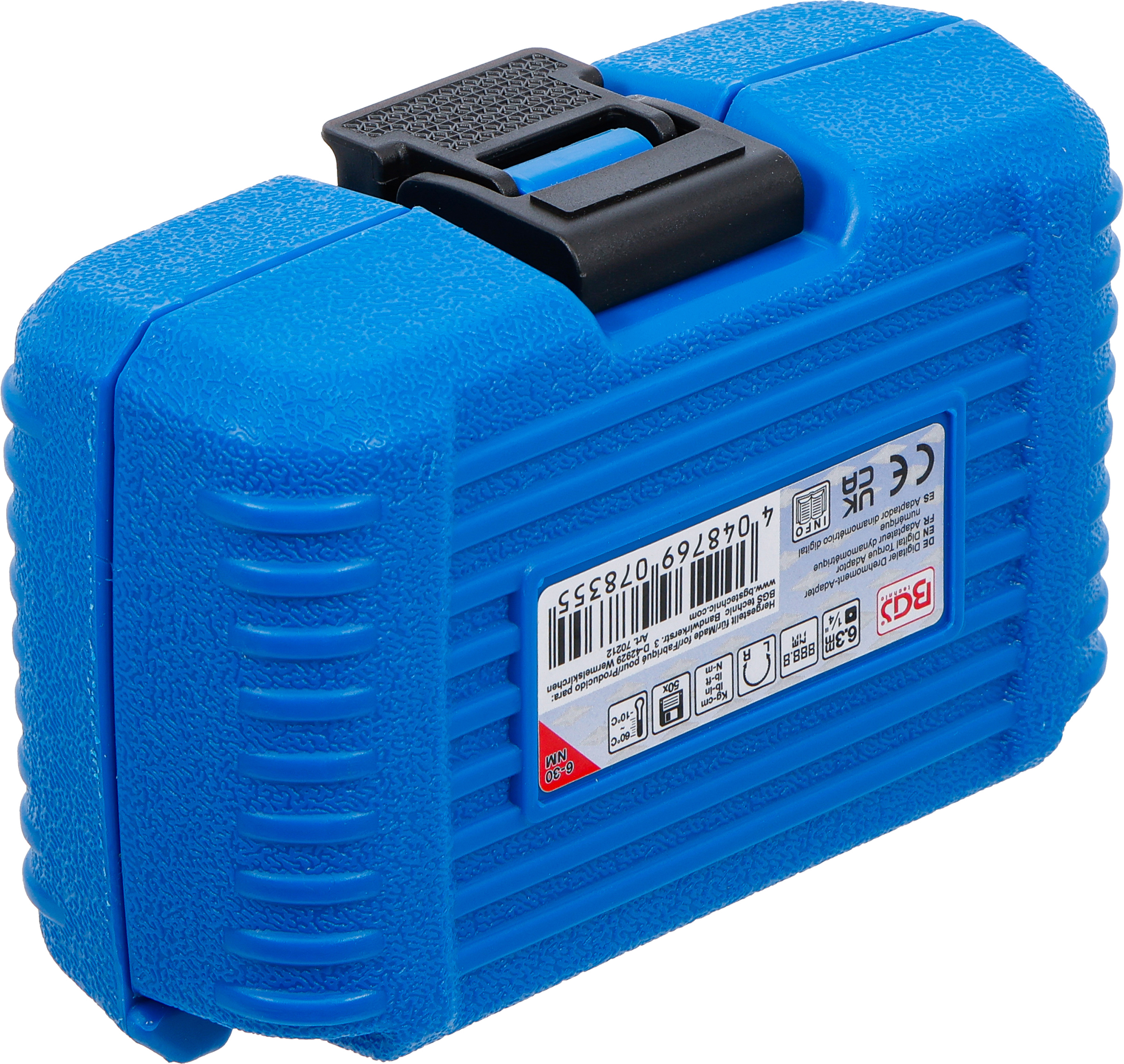 BGS Digitaler Drehmoment-Adapter | 6,3 mm (1/4") | 6 - 30 Nm