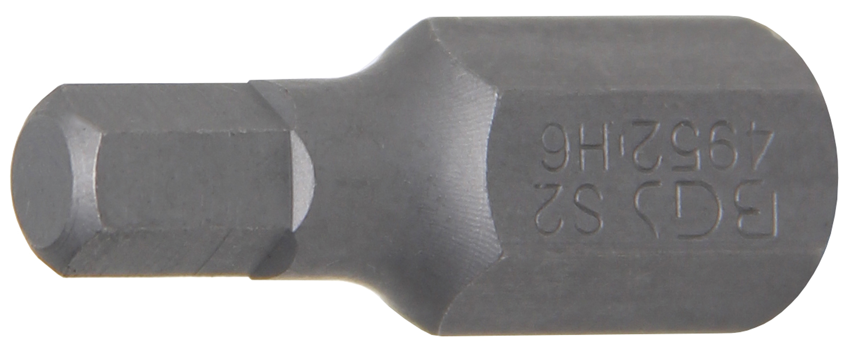BGS Bit | Länge 30 mm | Antrieb Außensechskant 10 mm (3/8") | Innensechskant 6 mm