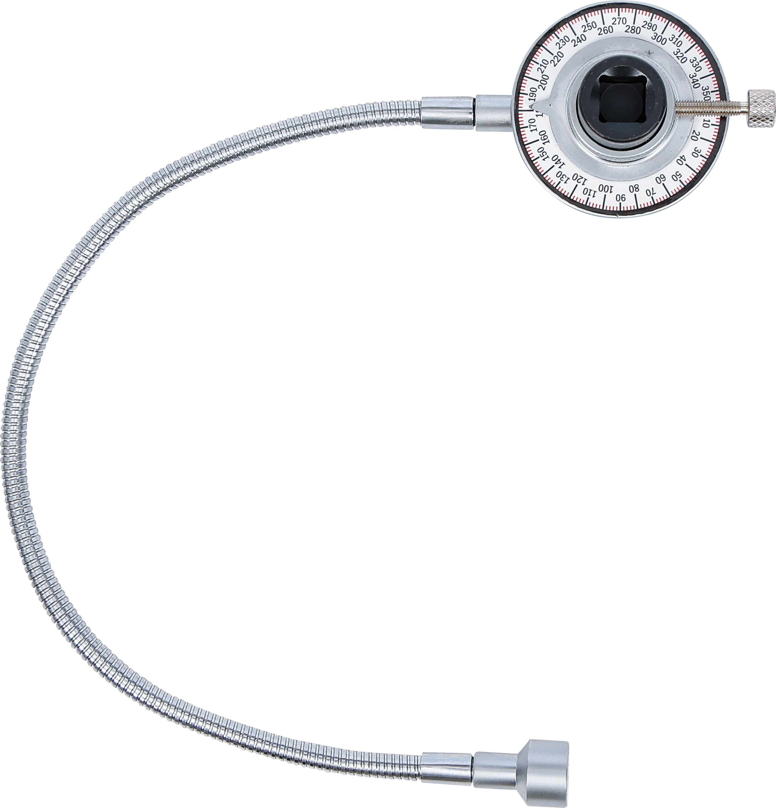 BGS Drehwinkel-Messgerät mit Magnetarm | Antrieb Innenvierkant 12,5 mm (1/2")