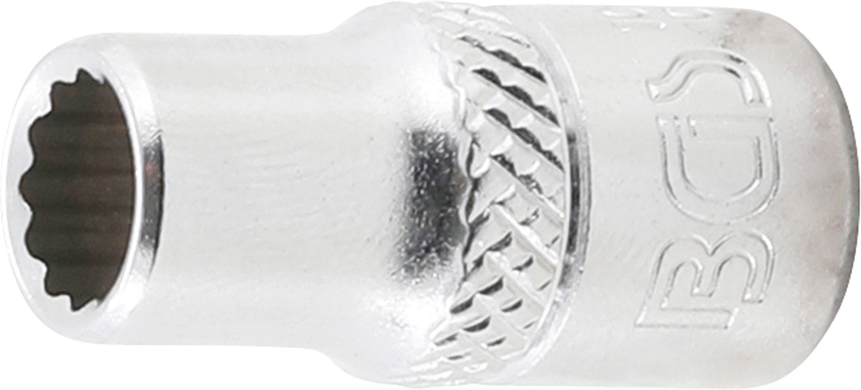 BGS Steckschlüssel-Einsatz Zwölfkant | Antrieb Innenvierkant 6,3 mm (1/4") | SW 1/4"